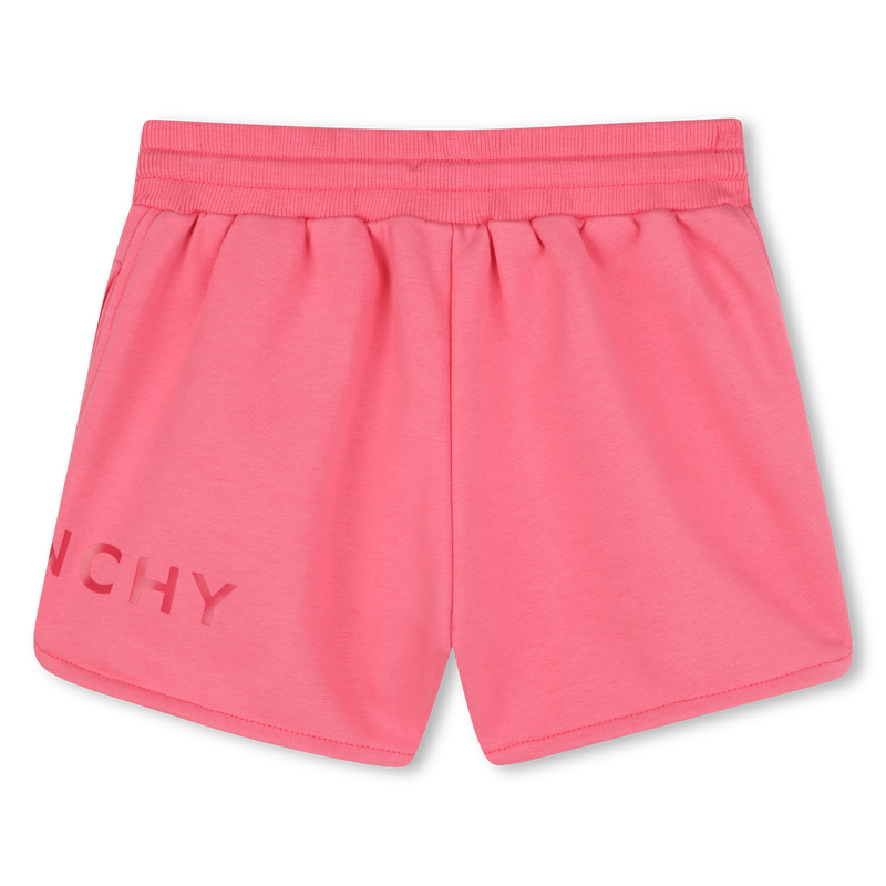 Flared fleece shorts GIVENCHY 
                    GIRL