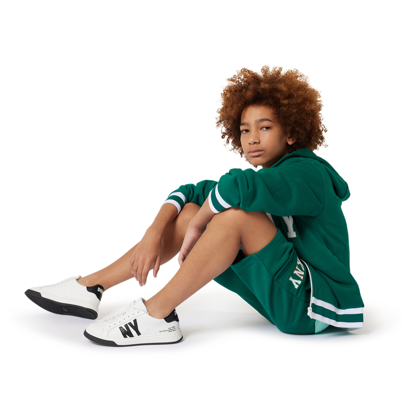 Leather lace-up sneakers DKNY 
                    UNISEX