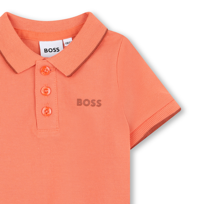 Short-sleeved polo shirt BOSS 
                    BOY