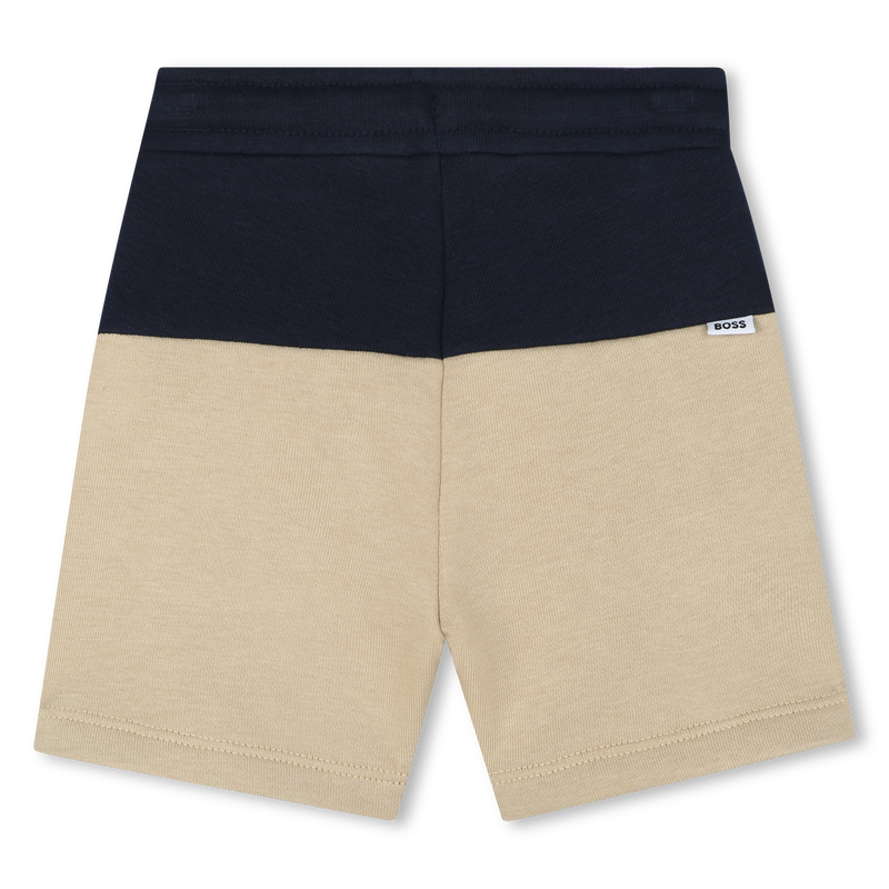 Two-tone fleece shorts BOSS 
                    BOY