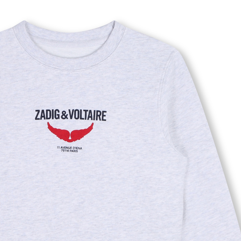 Cotton Fleece Sweatshirt ZADIG & VOLTAIRE 
                    UNISEX