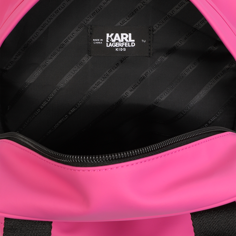 Backpack with double handles KARL LAGERFELD KIDS 
                    GIRL