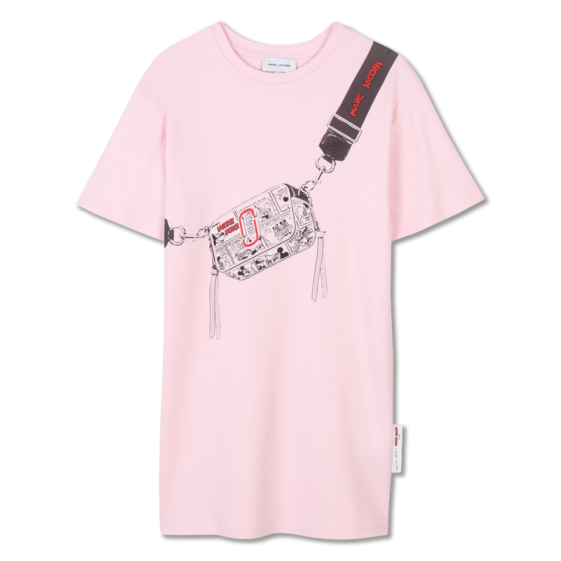 Short-sleeved cotton dress THE MARC JACOBS 
                    GIRL