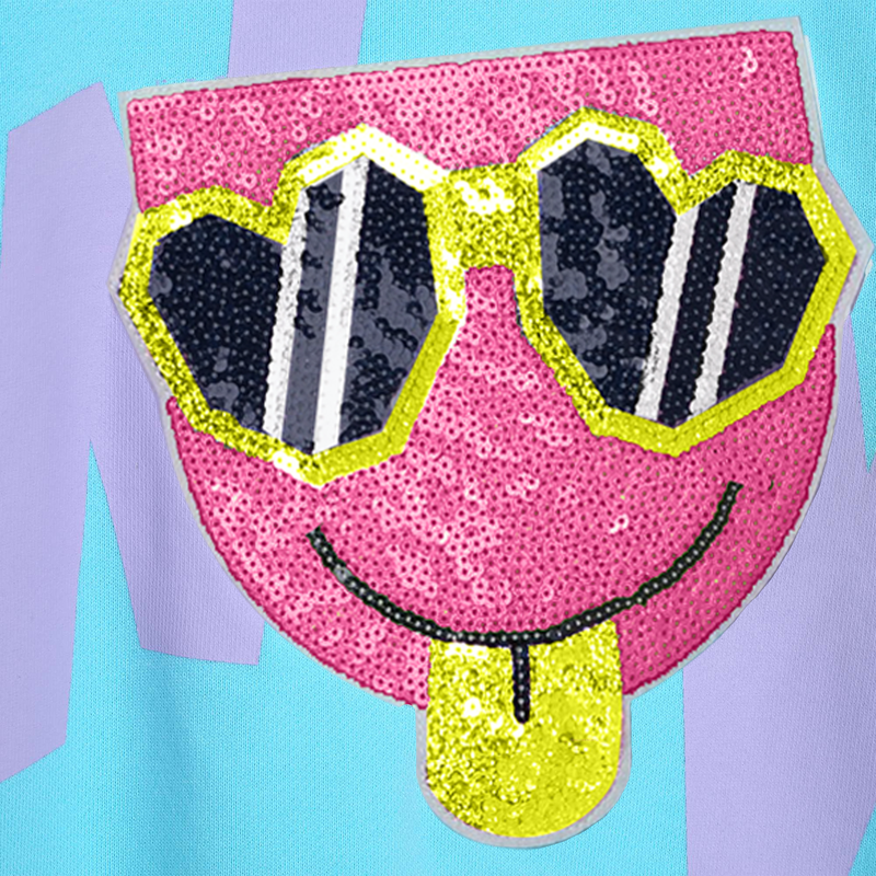 Sequined fleece dress BILLIEBLUSH 
                    GIRL
