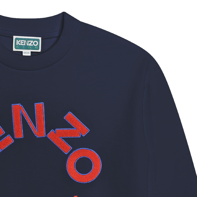 Cotton fleece sweatshirt KENZO KIDS 
                    UNISEX