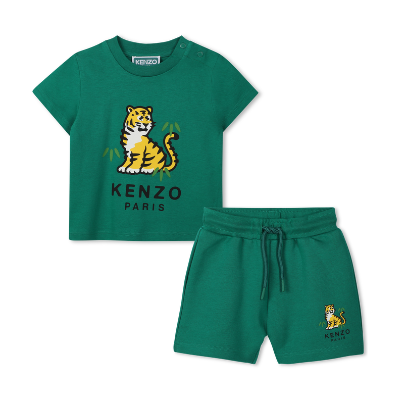 T-shirt and Bermuda shorts set KENZO KIDS 
                    BOY