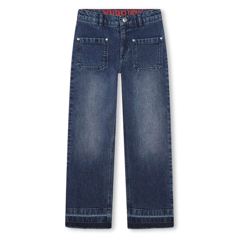 Frayed Edge Jeans HUGO 
                    GIRL