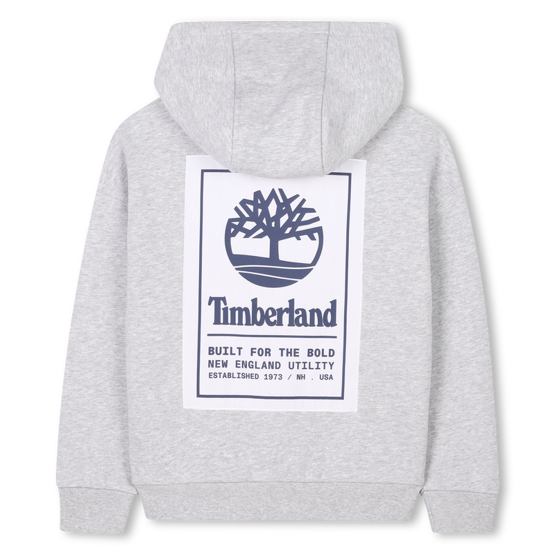 Hooded zip-up sweatshirt TIMBERLAND 
                    BOY