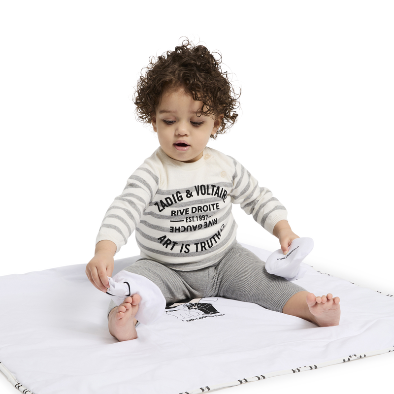 Cotton-Cashmere Blend Ensemble ZADIG & VOLTAIRE 
                    UNISEX