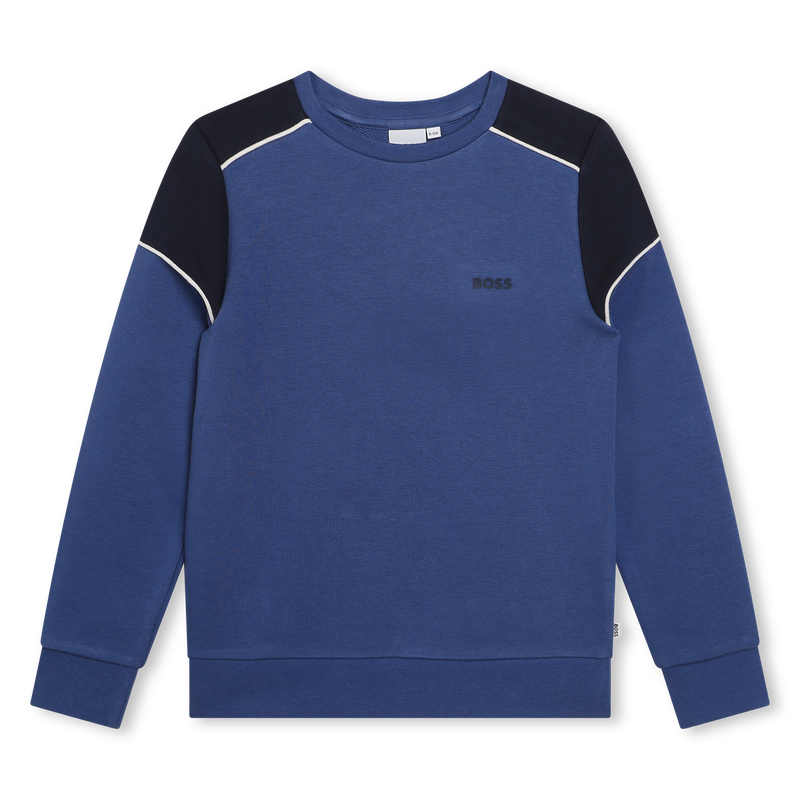 Printed fleece sweatshirt BOSS 
                    BOY