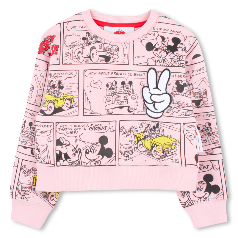 Fleece sweatshirt THE MARC JACOBS 
                    GIRL