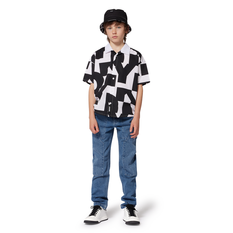 Short-sleeved cotton shirt DKNY 
                    UNISEX