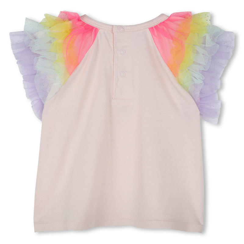 Short-sleeved cotton T-shirt BILLIEBLUSH 
                    GIRL