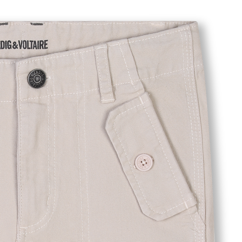 Embroidered Bermuda shorts ZADIG & VOLTAIRE 
                    BOY