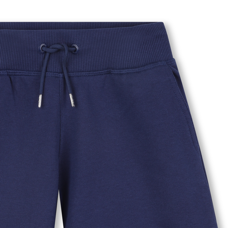 Fleece Bermuda running shorts HUGO 
                    BOY