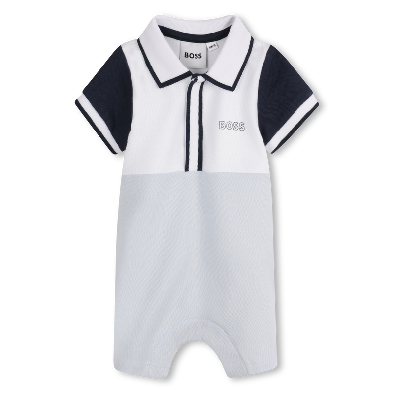 Short color-block romper BOSS 
                    BOY