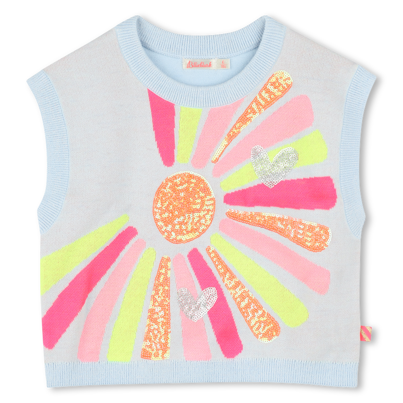 Knitted tank top BILLIEBLUSH 
                    GIRL