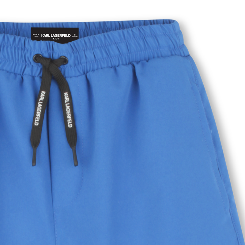 Swim shorts with pockets KARL LAGERFELD KIDS 
                    BOY