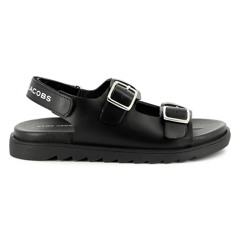 Buckled leather sandals THE MARC JACOBS 
                    BOY