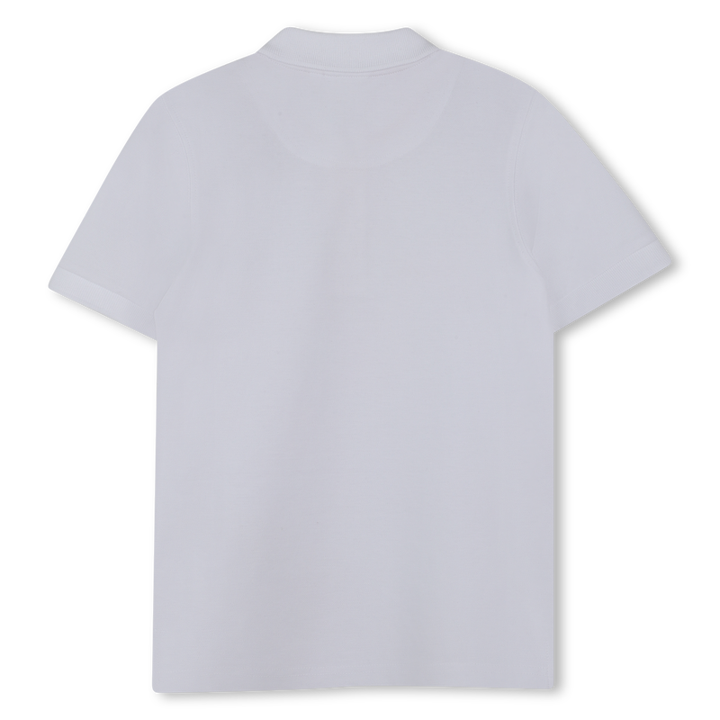 Short-sleeved piqué polo shirt HUGO 
                    BOY