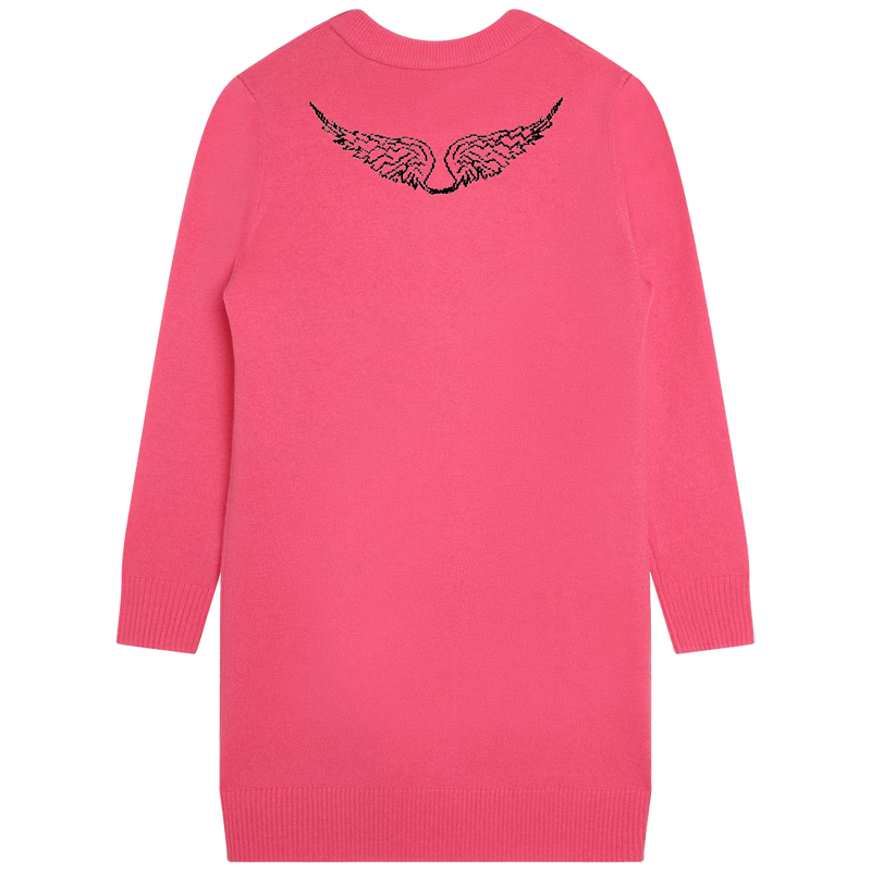 Wool and cashmere jumper dress ZADIG & VOLTAIRE 
                    GIRL