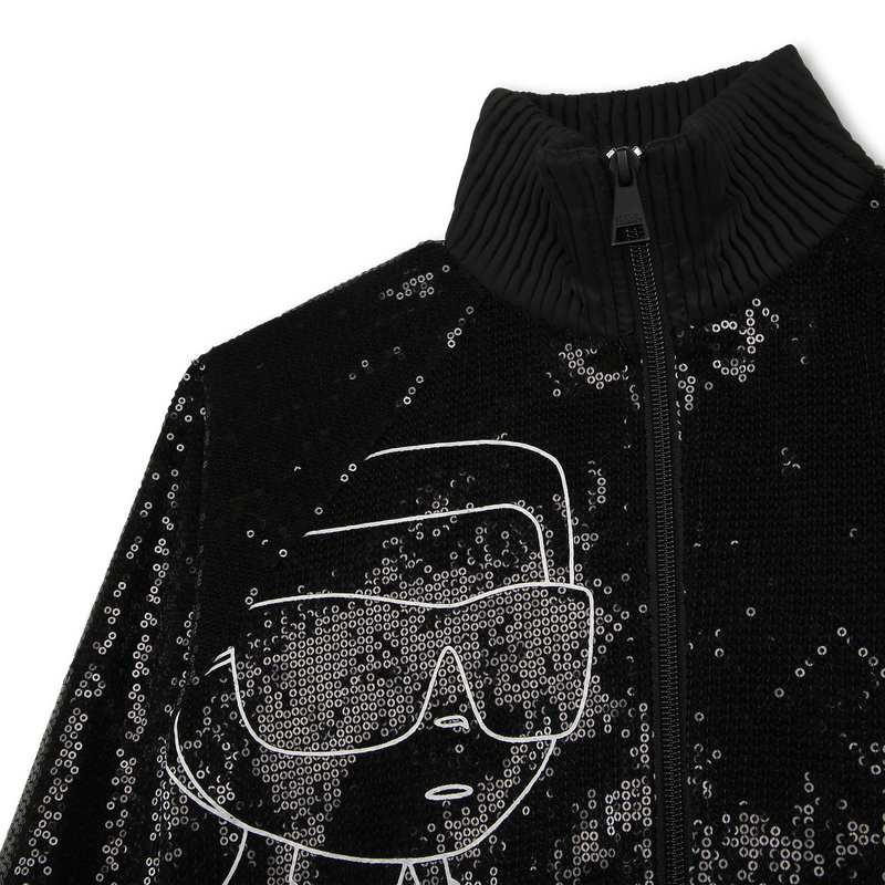 Sequined party jacket KARL LAGERFELD KIDS 
                    GIRL