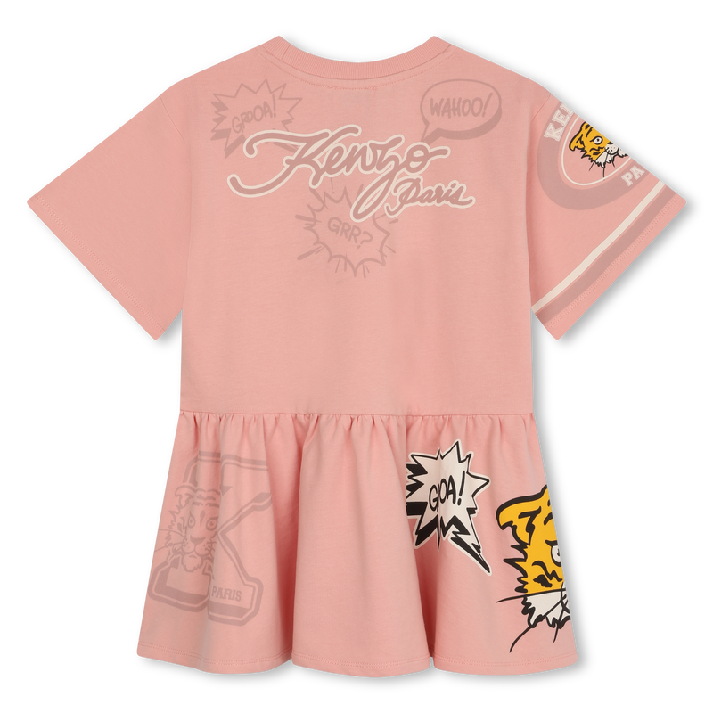 Short-sleeved dress KENZO KIDS 
                    GIRL