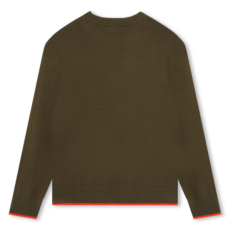 Knit Cotton Sweater TIMBERLAND 
                    BOY