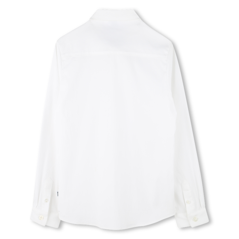 Fitted poplin shirt BOSS 
                    BOY