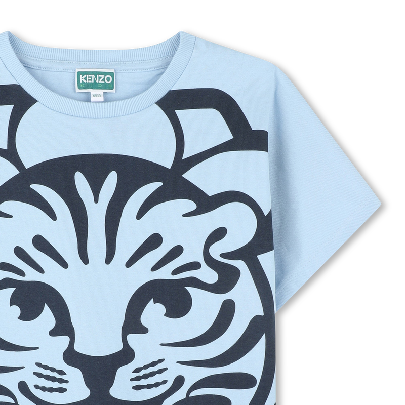 Short-sleeved cotton T-shirt KENZO KIDS 
                    UNISEX