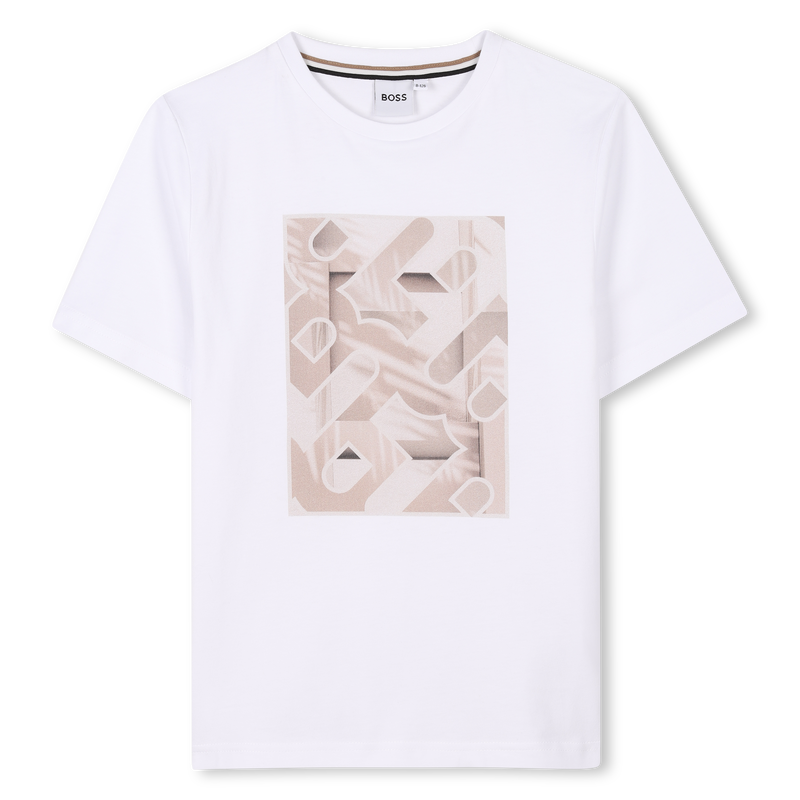Short-sleeved cotton T-shirt BOSS 
                    BOY