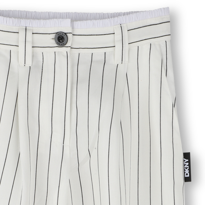Striped wide-leg trousers DKNY 
                    GIRL