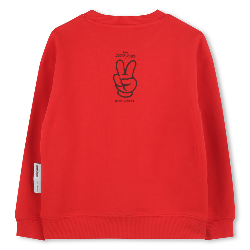 Cotton fleece sweatshirt THE MARC JACOBS 
                    BOY