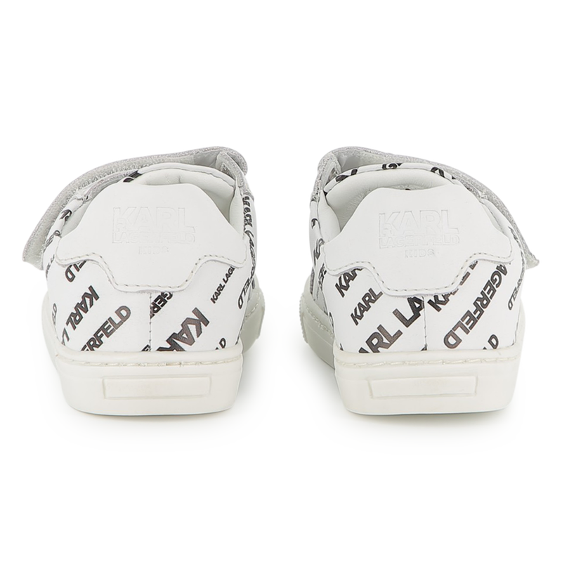 Leather Velcro sneakers KARL LAGERFELD KIDS 
                    UNISEX