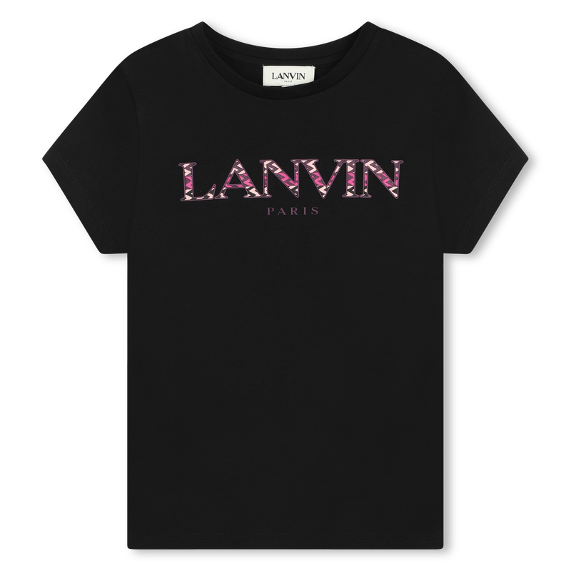 Curb Motif T-Shirt LANVIN 
                    GIRL