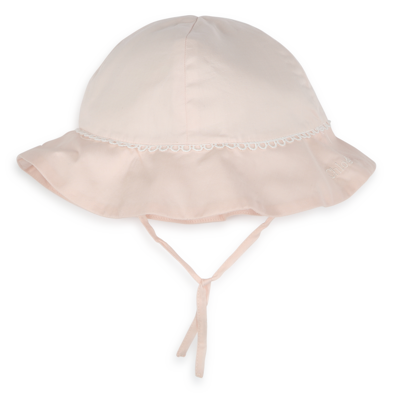 Cotton romper and hat CHLOE 
                    GIRL
