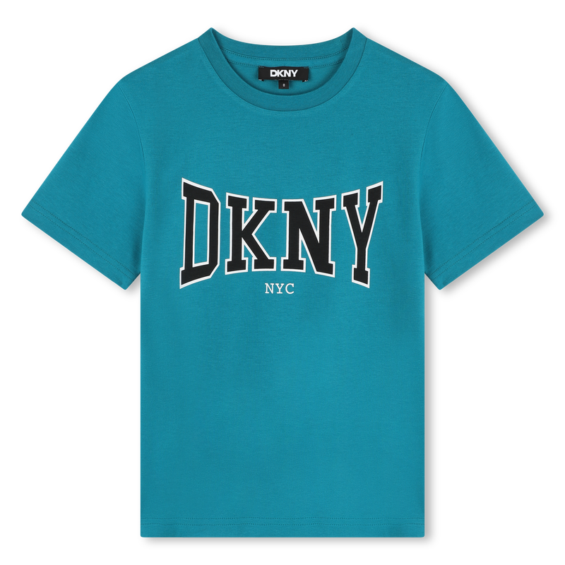 Short-Sleeved Cotton T-Shirt DKNY 
                    BOY