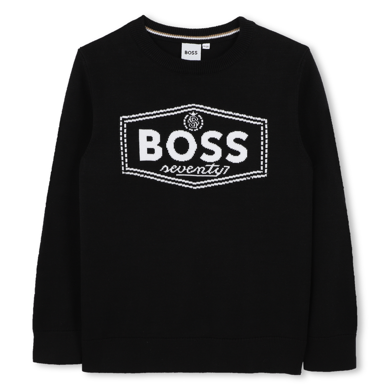 Cotton Sweater BOSS 
                    BOY