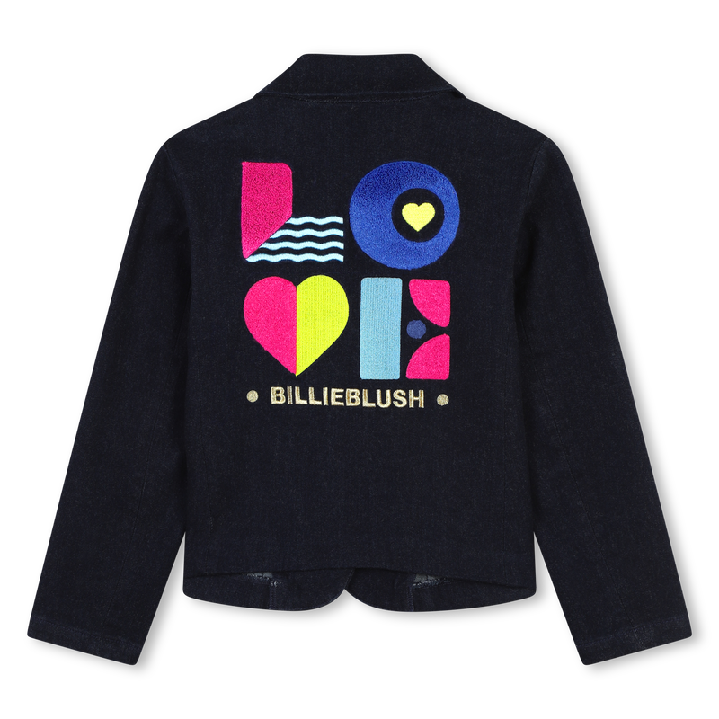 Embroidered Jean Jacket BILLIEBLUSH 
                    GIRL