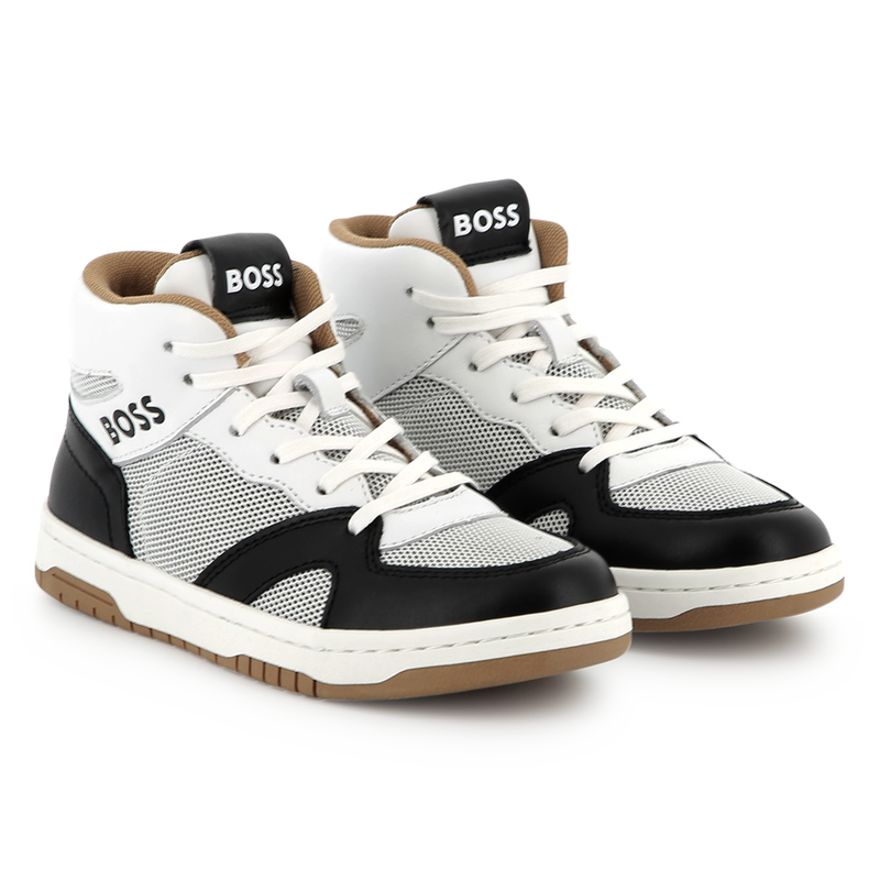 Hi-top lace-up sneakers BOSS 
                    BOY