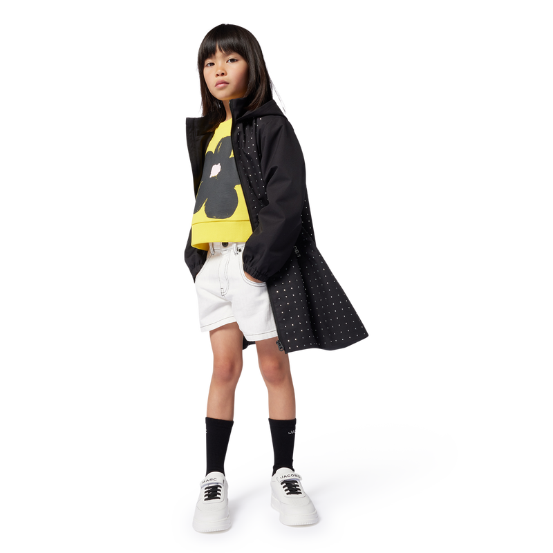 Cotton fleece sweatshirt THE MARC JACOBS 
                    GIRL