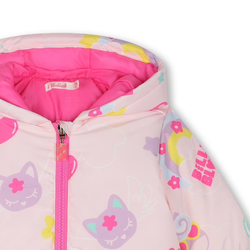 Printed Hooded Puffer Jacket BILLIEBLUSH 
                    GIRL