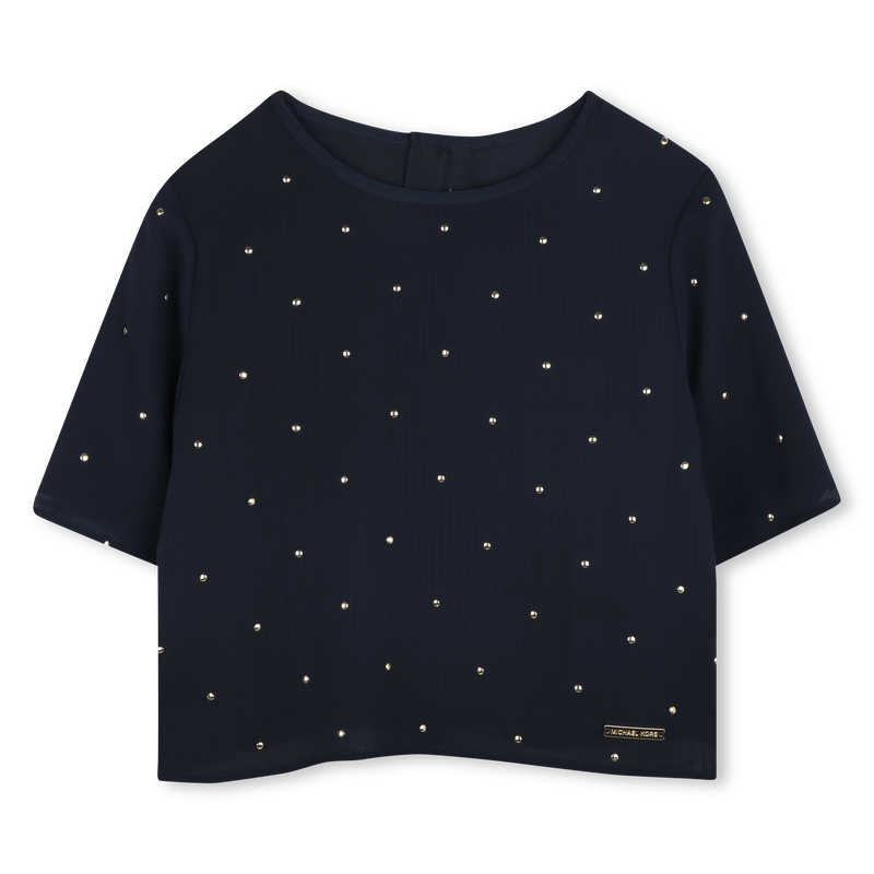 Short-sleeved blouse MICHAEL KORS 
                    GIRL