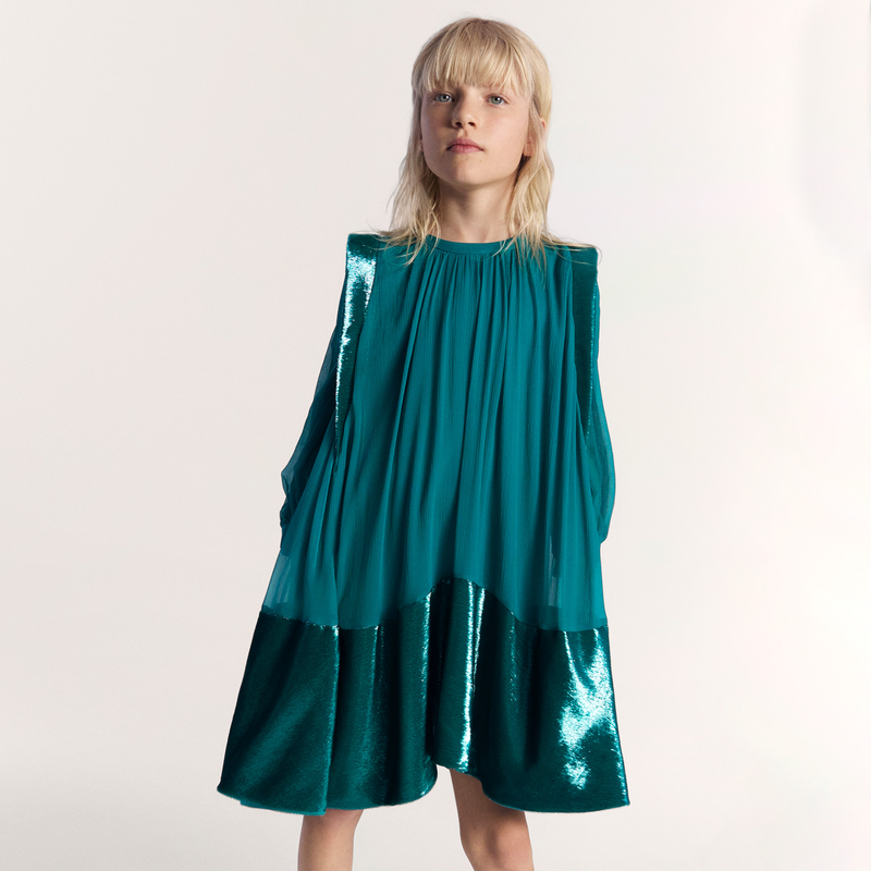 Formal Silk Dress LANVIN 
                    GIRL