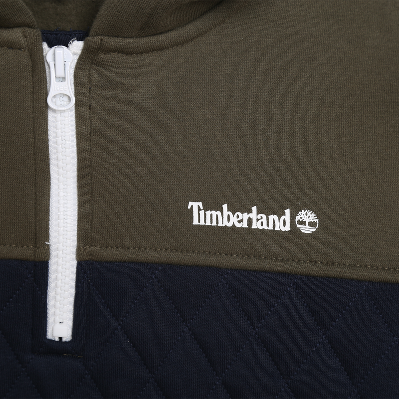 Zip-up hooded sweatshirt TIMBERLAND 
                    BOY
