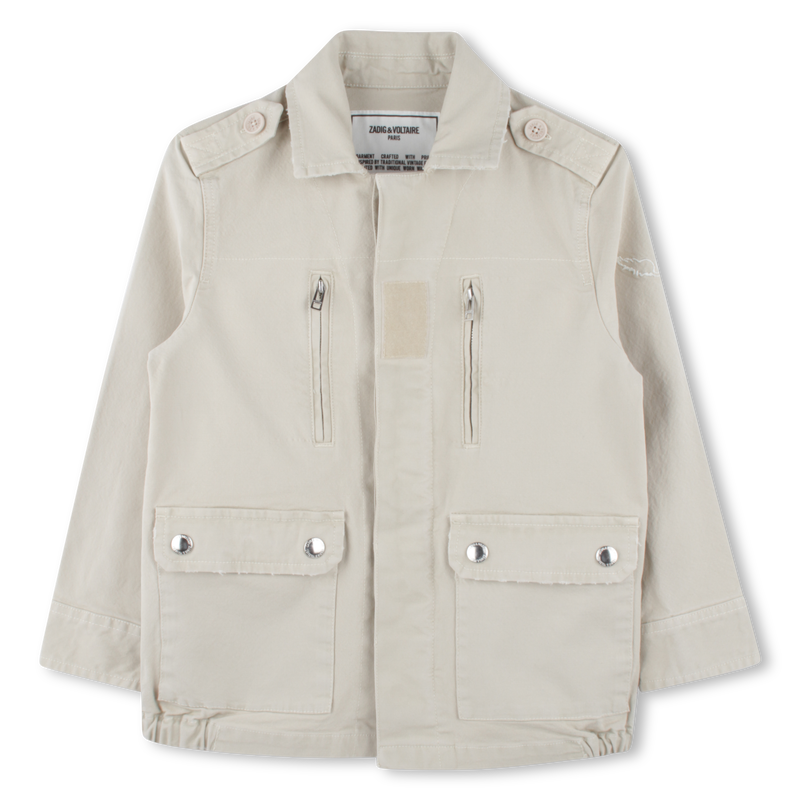 Buttoned military-style jacket ZADIG & VOLTAIRE 
                    BOY
