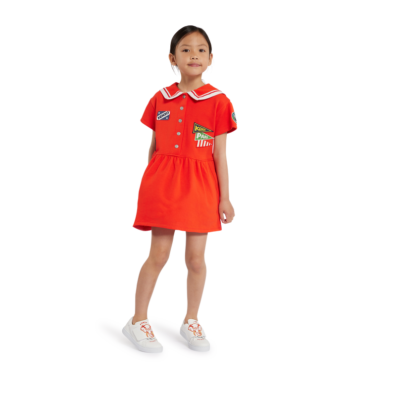 Leather Velcro sneakers KENZO KIDS 
                    UNISEX