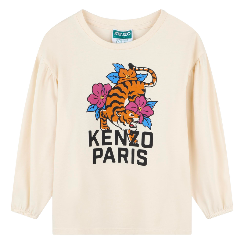 Long-Sleeved T-Shirt KENZO KIDS 
                    GIRL