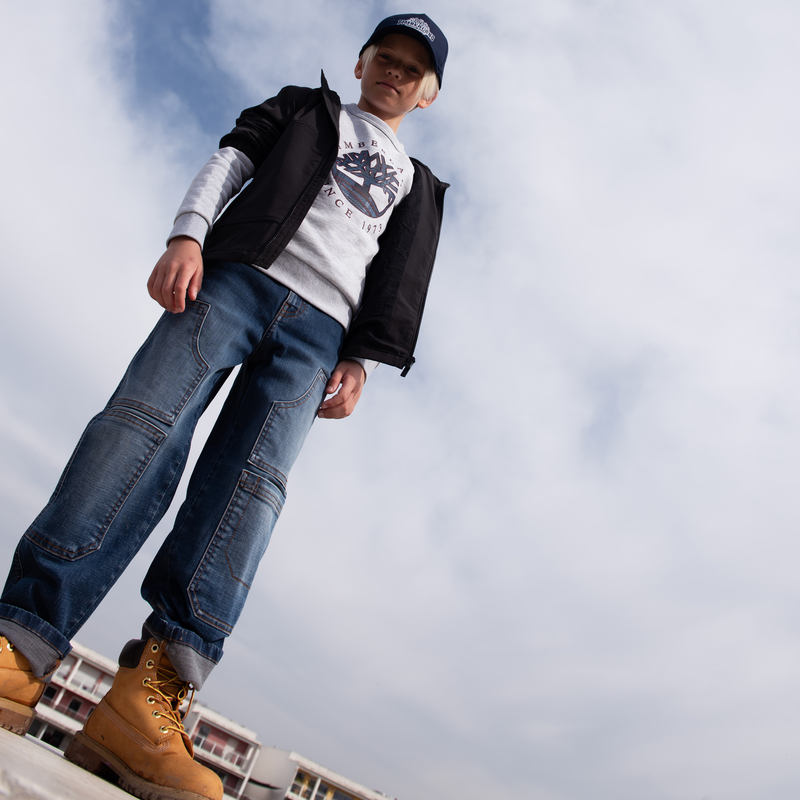 Brushed Fleece Sweatshirt TIMBERLAND 
                    BOY