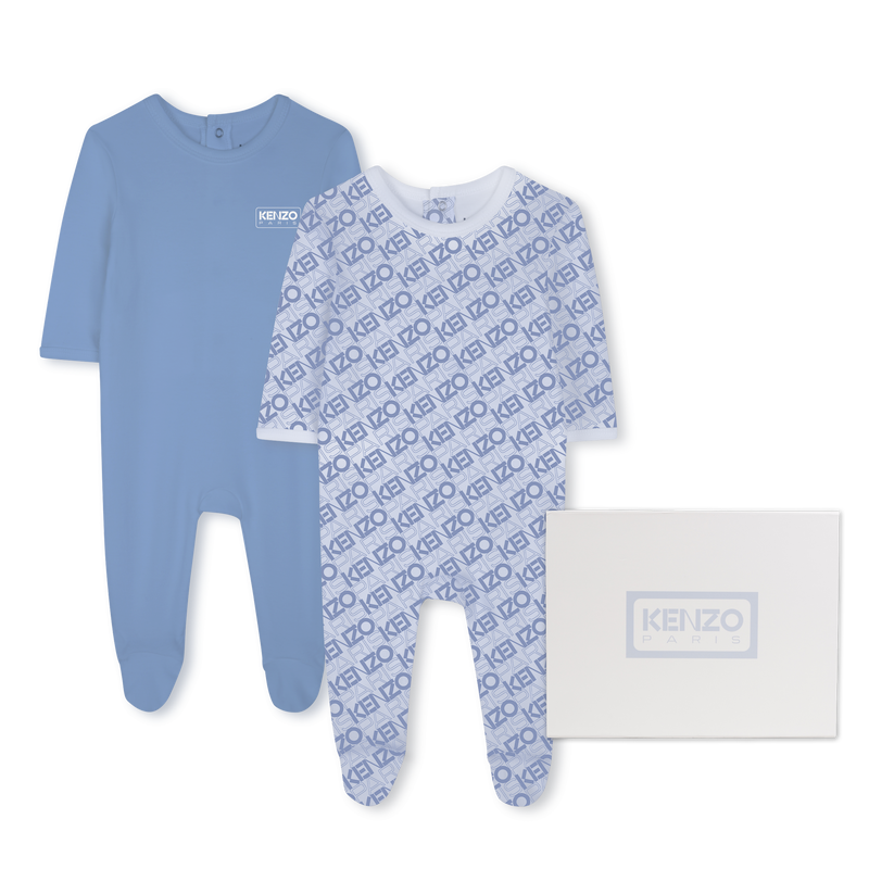 Two-pack of cotton pajamas KENZO KIDS 
                    UNISEX